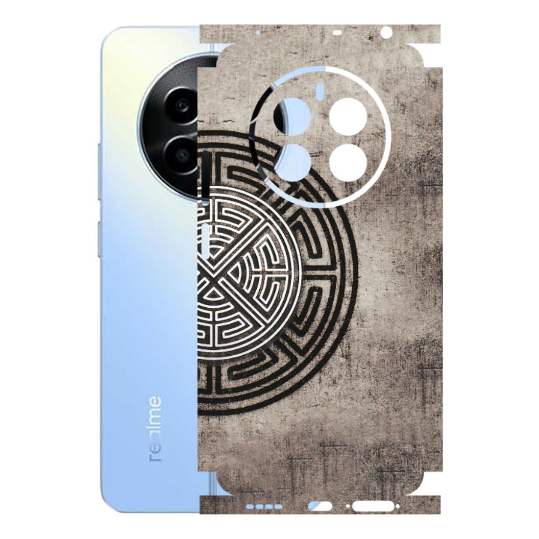 Realme Phone Skins (All Models) - Mysterious Circular Design - 3D Embossed Finish (L-63) Realme 13