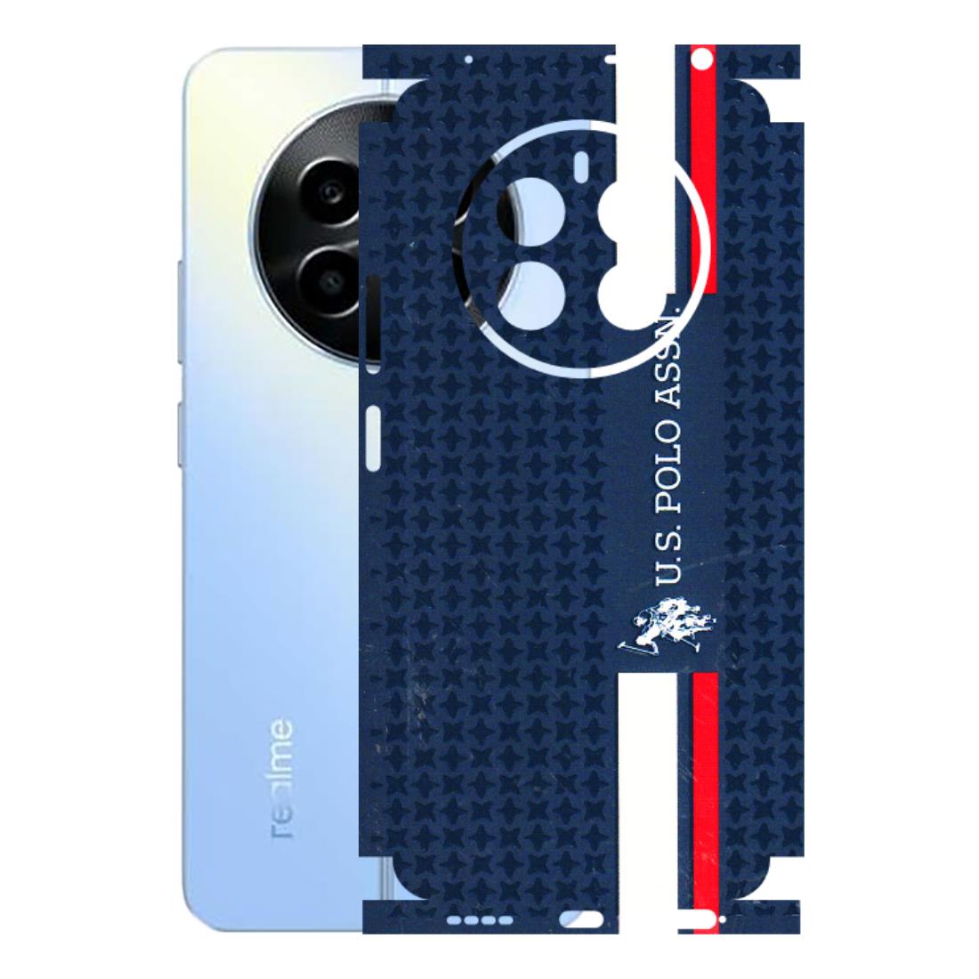 Realme Phone Skins (All Models) - US POLO Designer Brand - 3D Embossed Finish (L-65) Realme 13