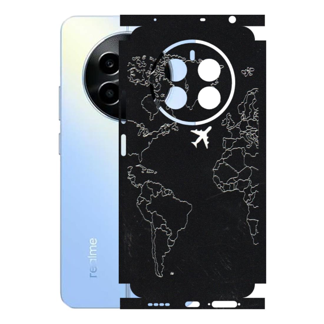 Realme Phone Skins (All Models) - Never Ending Travel - 3D Embossed Finish (L-79) Realme 13