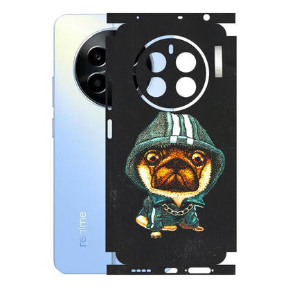 Realme Phone Skins (All Models) - Puppy N Hoodie - 3D Embossed Finish (L-90) Realme 13