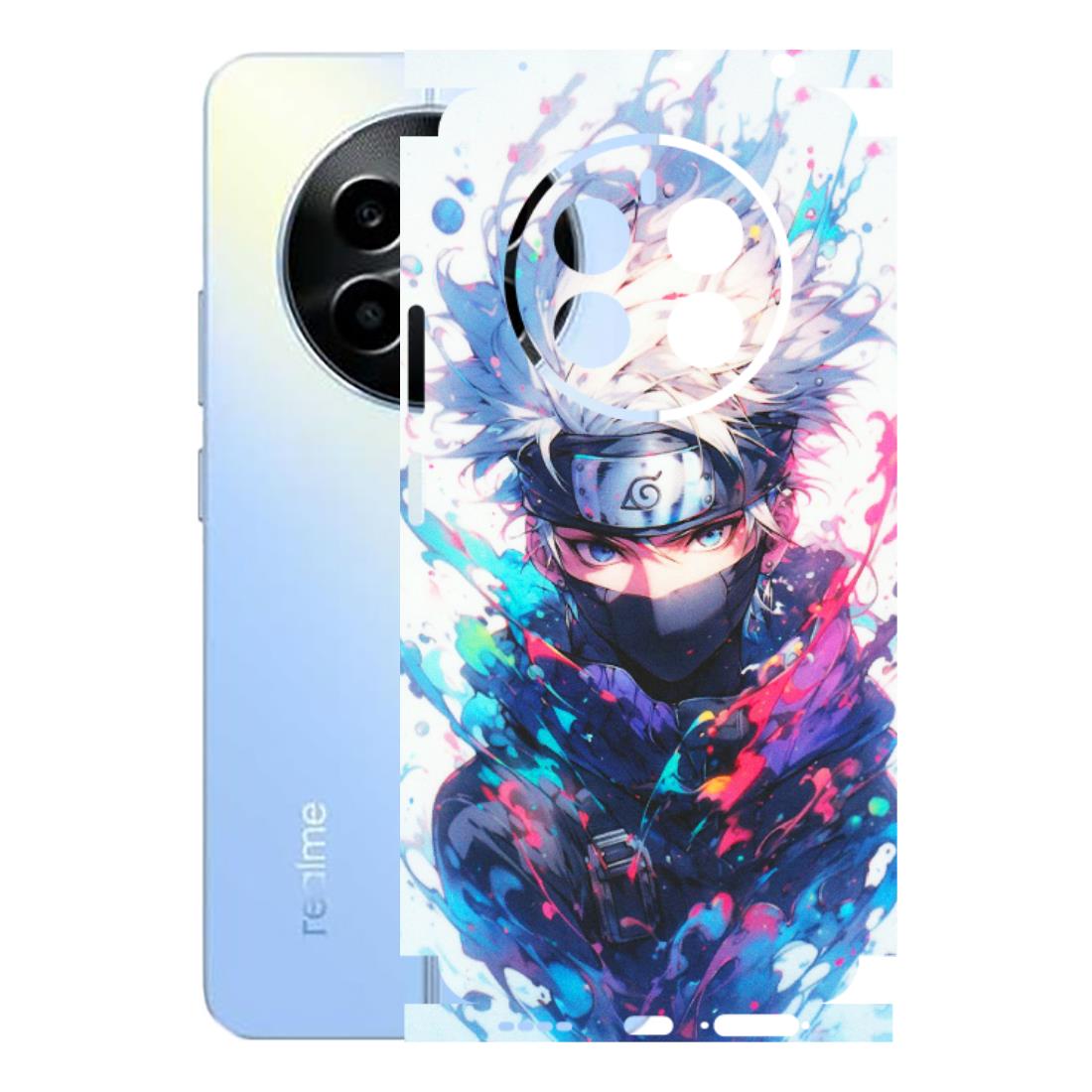 Realme Phone Skins (All Models) - Naruto Face Mask - Matte Finish (M-03) Realme 13