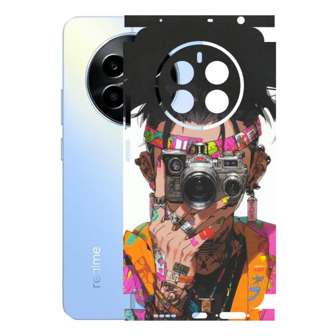 Realme Phone Skins (All Models) - Camera Lover Girl - Matte Finish (M-09) Realme 13