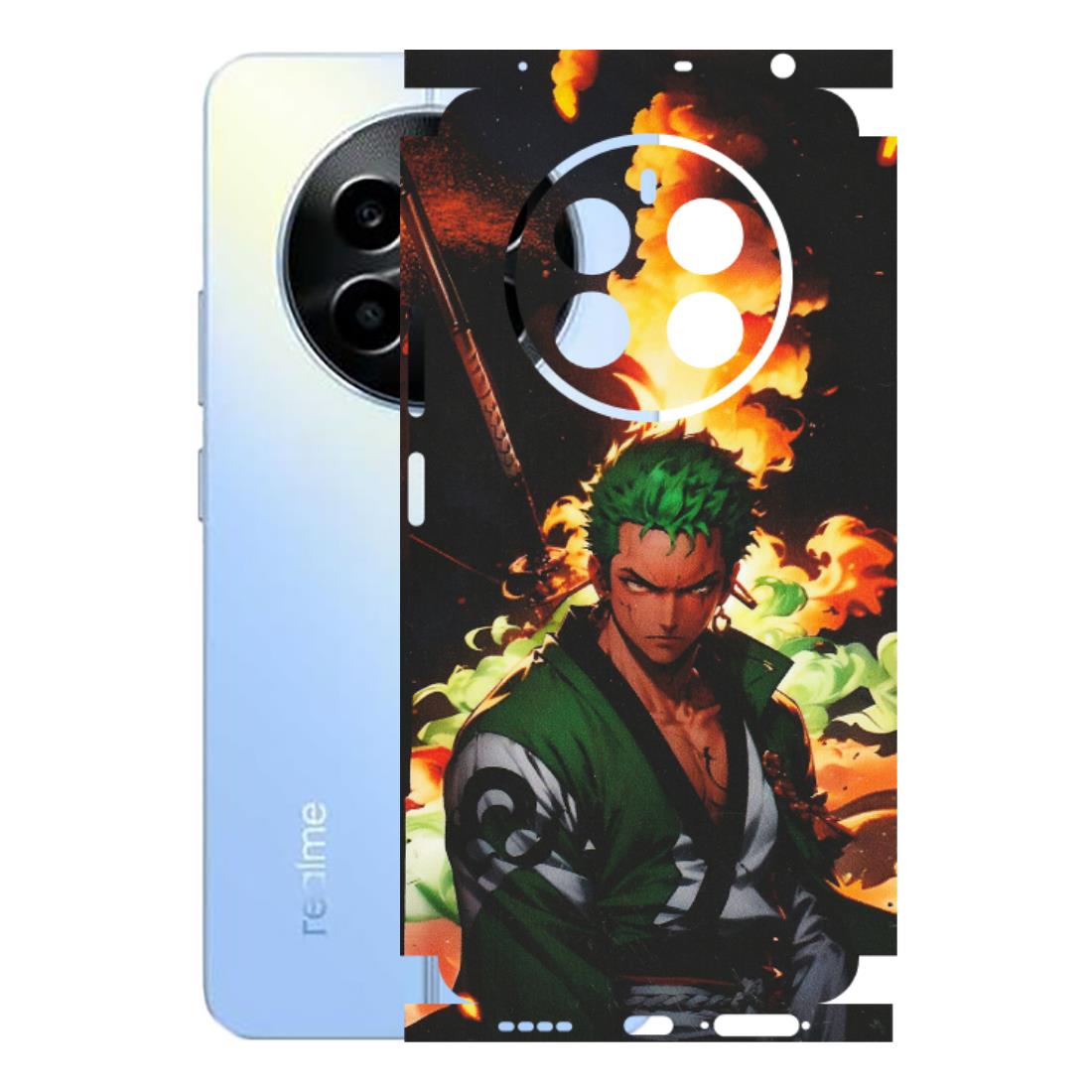 Realme Phone Skins (All Models) - Roronoa Zoro - Matte Finish (M-102) Realme 13