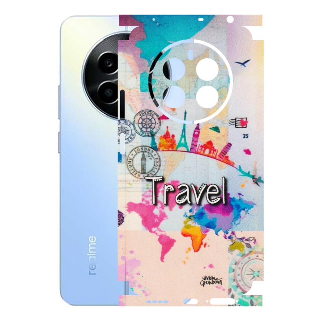 Realme Phone Skins (All Models) - Travel The Wonders - Matte Finish (M-108) Realme 13