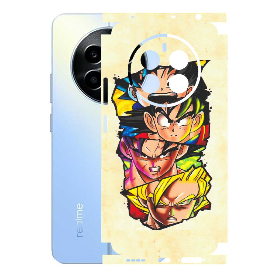 Realme Phone Skins (All Models) - Angry Multi Anime - Matte Finish (M-113) Realme 13