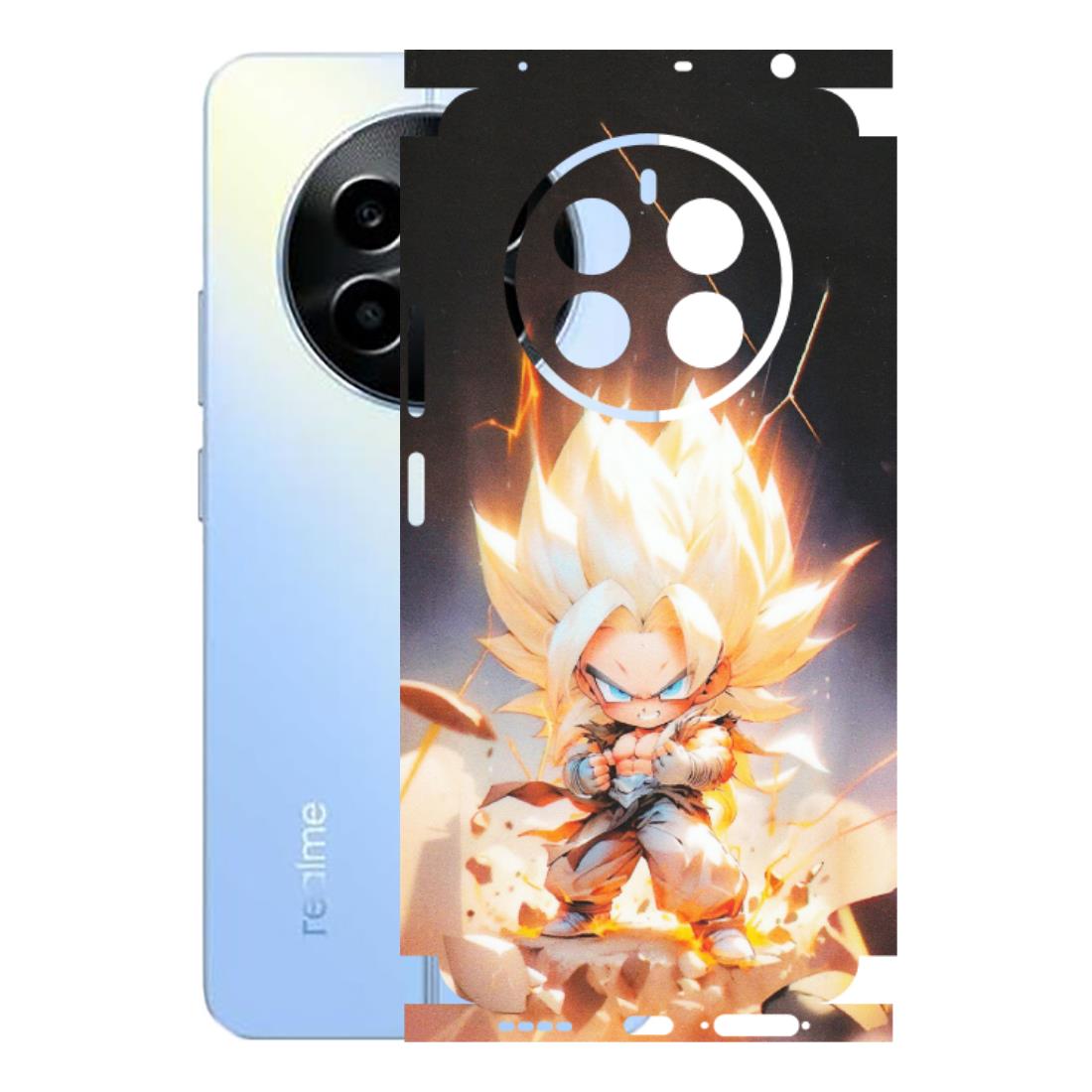 Realme Phone Skins (All Models) - Goku Dragon Cute Anime - Matte Finish (M-131) Realme 13