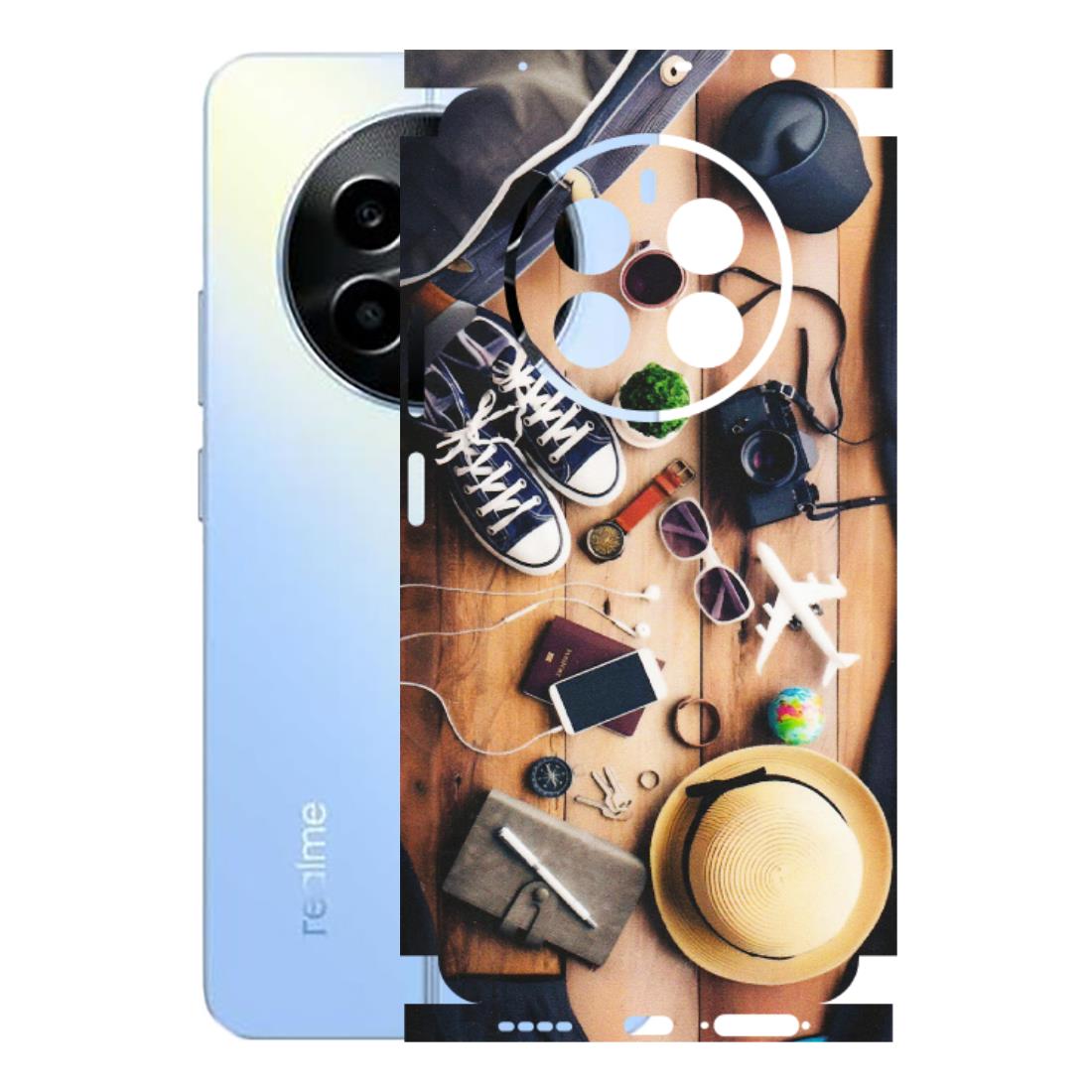 Realme Phone Skins (All Models) - Travel Wanderlust - Matte Finish (M-133) Realme 13