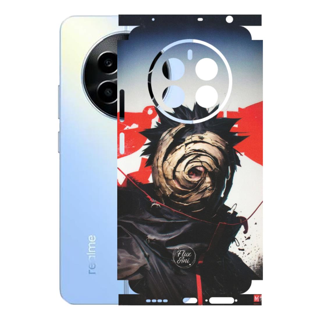 Realme Phone Skins (All Models) - Obito Uchiha Cool Anime - Matte Finish (M-134) Realme 13