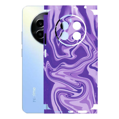 Realme Phone Skins (All Models) - Hazy Purple Nights - Matte Finish (M-14) Realme 13