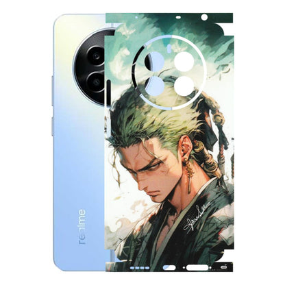 Realme Phone Skins (All Models) - New Roronoa Zoro One Picece Anime - Matte Finish (M-140) Realme 13