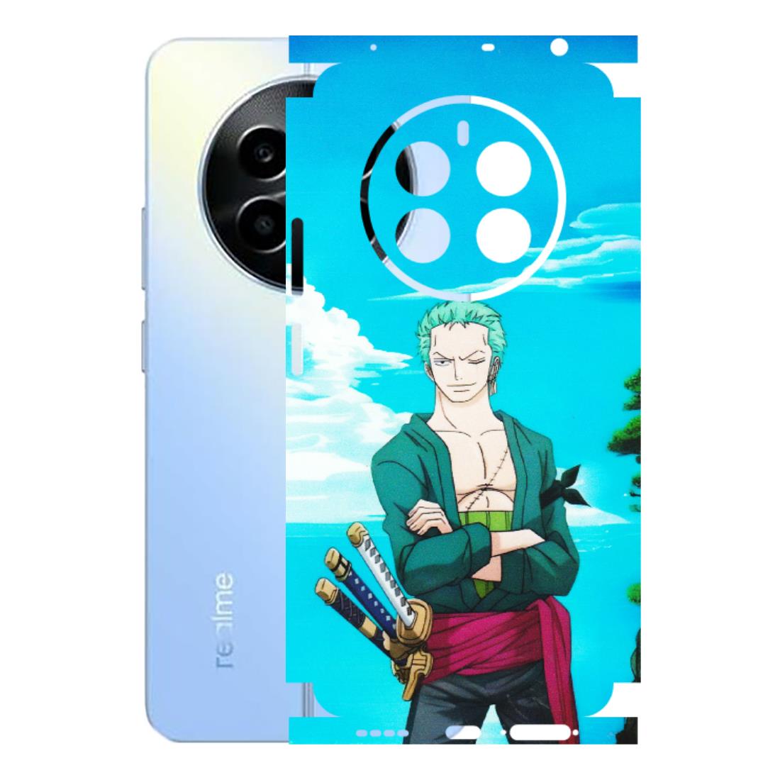 Realme Phone Skins (All Models) - Cool Swordman Zoro Anime - Matte Finish (M-143) Realme 13