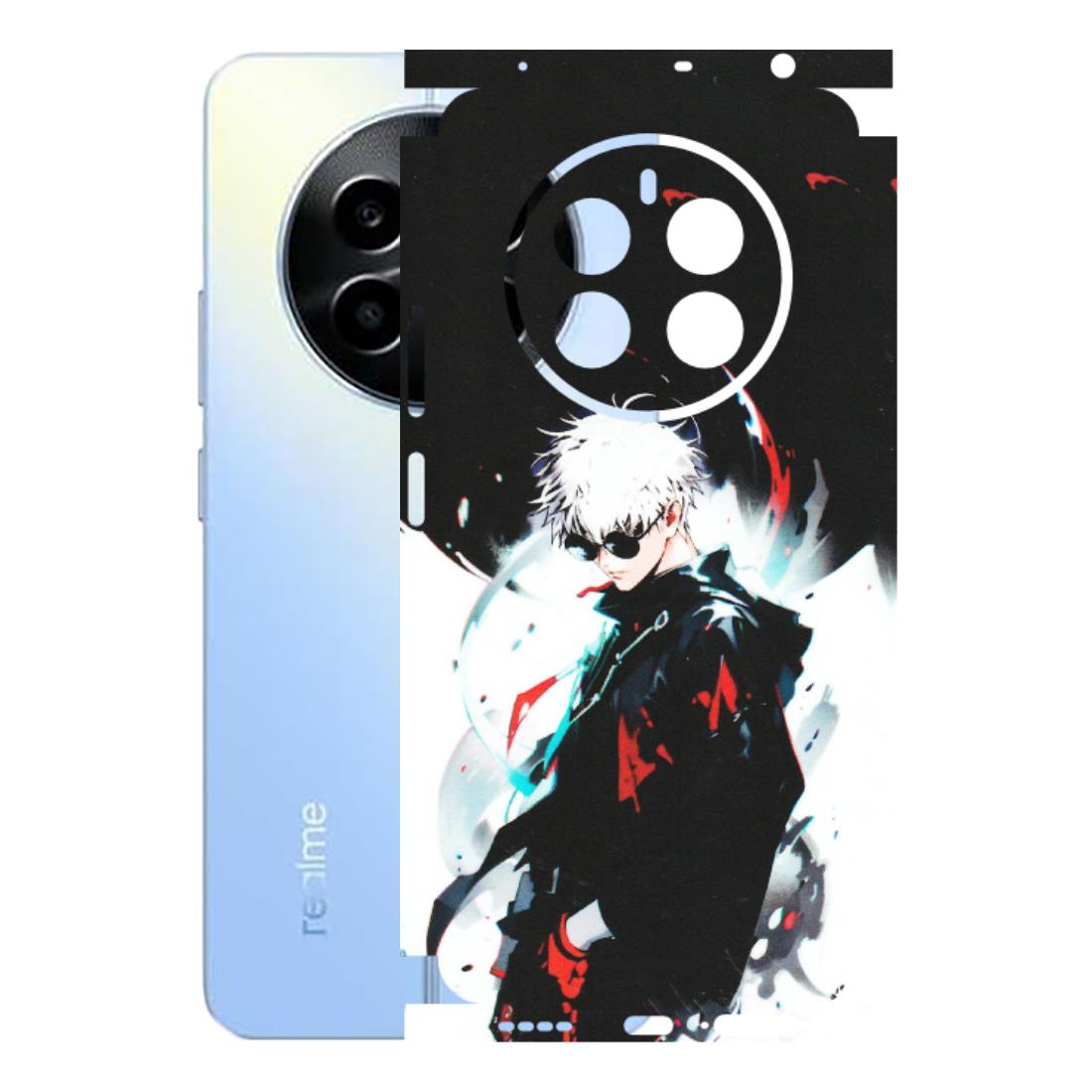 Realme Phone Skins (All Models) - Gojo Powerful Charater Kaisen Anime - Matte Finish (M-144) Realme 13