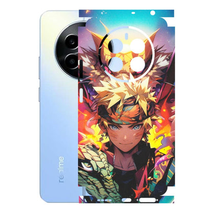Realme Phone Skins (All Models) - Angry Naruto Anime - Matte Finish (M-148) Realme 13