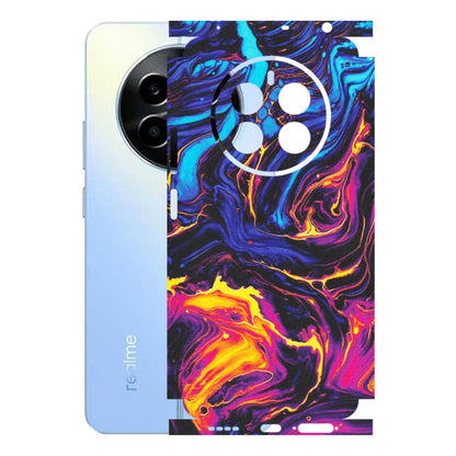 Realme Phone Skins (All Models) - Abstract Paint Classy - Matte Finish (M-15) Realme 13
