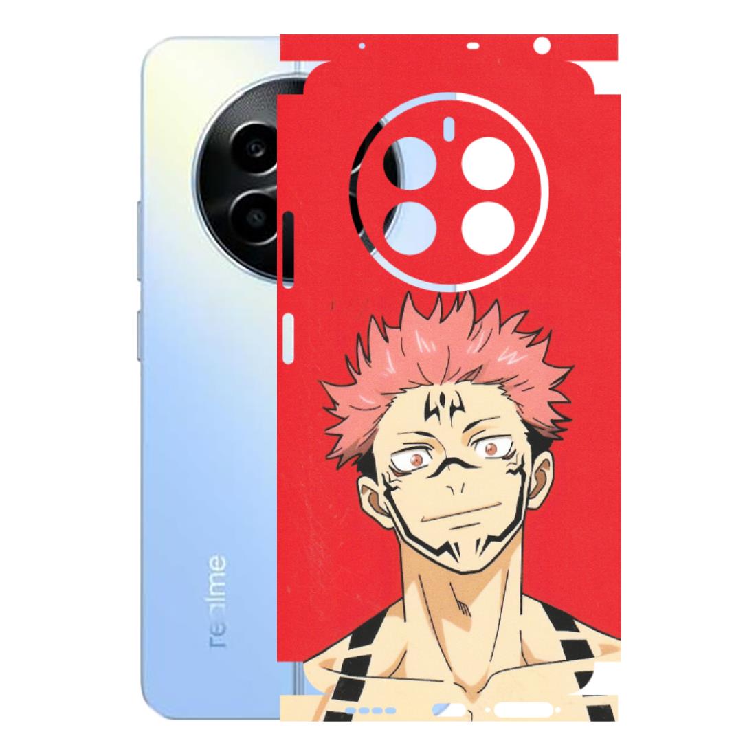 Realme Phone Skins (All Models) - Ryomen Sukuna Fun Anime - Matte Finish (M-153) Realme 13