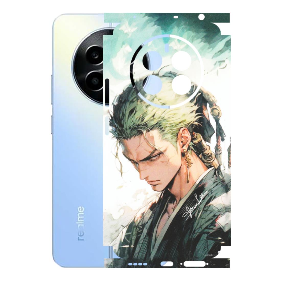 Realme Phone Skins (All Models) - Pirate Hunter One Piece Anime - Matte Finish (M-157) Realme 13