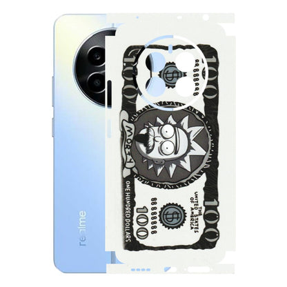 Realme Phone Skins (All Models) - Rick And Morty Hundred Dollar Anime - Matte Finish (M-161) Realme 13