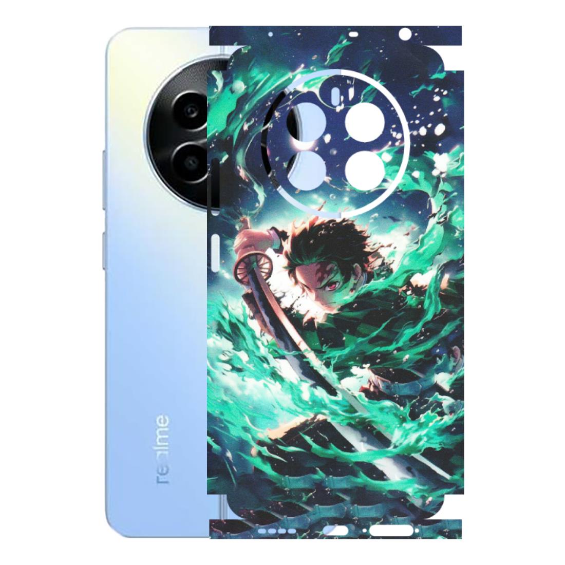 Realme Phone Skins (All Models) - Sword Fighter Anime - Matte Finish (M-29) Realme 13