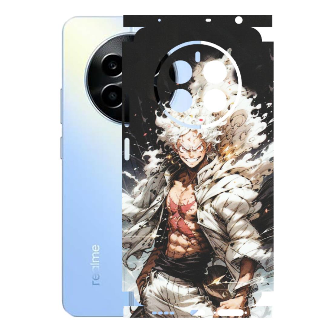 Realme Phone Skins (All Models) - Anime Angry Classy Character - Matte Finish (M-34) Realme 13