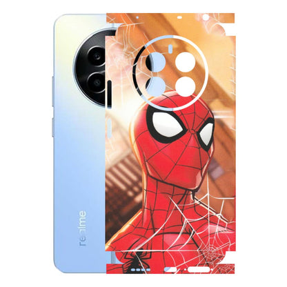 Realme Phone Skins (All Models) - Spiderman Face New - Matte Finish (M-41) Realme 13