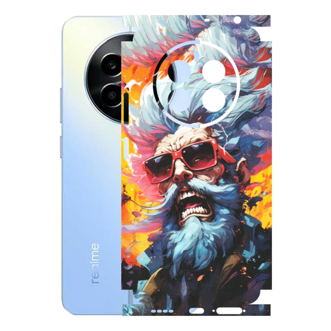 Realme Phone Skins (All Models) - Daddy Cool Character - Matte Finish (M-43) Realme 13