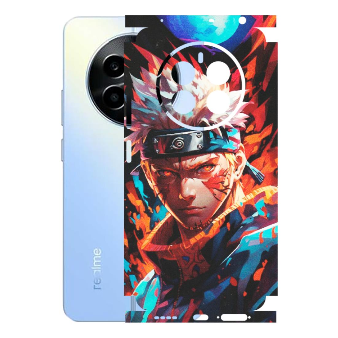 Realme Phone Skins (All Models) - Anime Ferocious Character - Matte Finish (M-44) Realme 13