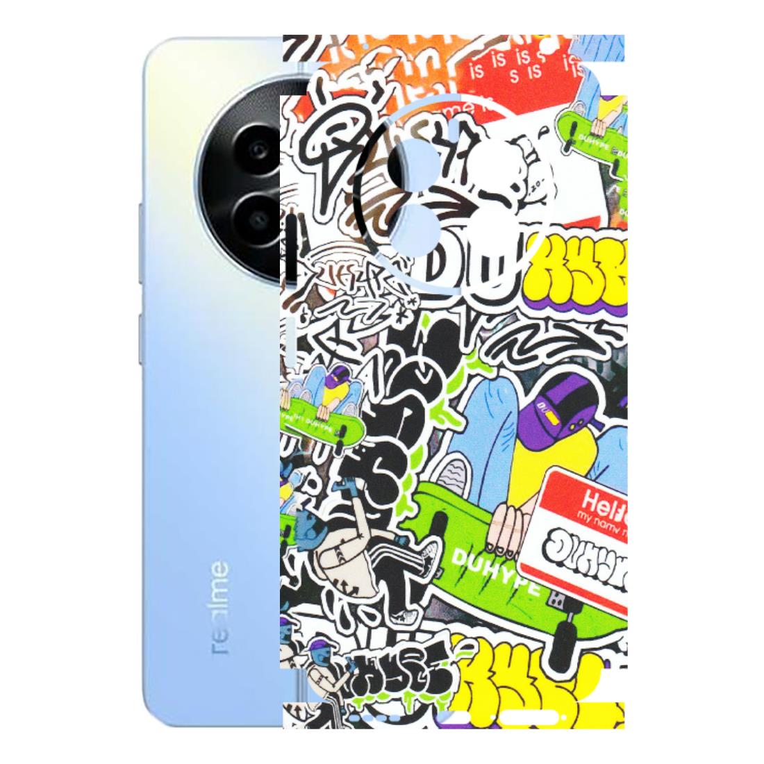 Realme Phone Skins (All Models) - Dope Graffiti - Matte Finish (M-61) Realme 13