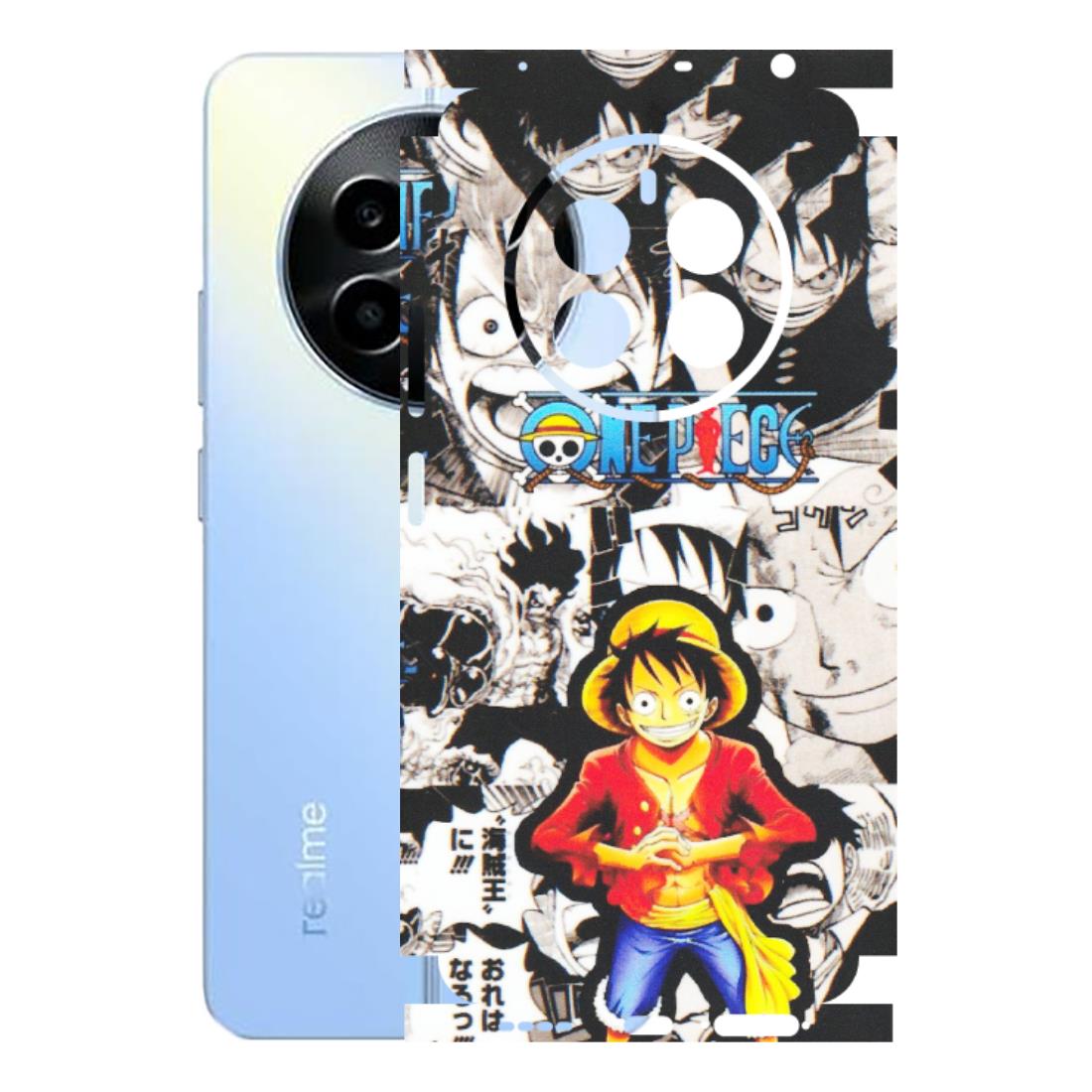 Realme Phone Skins (All Models) - One Piece B&W - Matte Finish (M-63) Realme 13