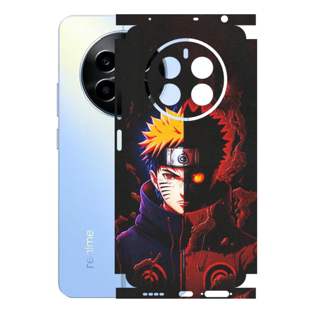 Realme Phone Skins (All Models) - Naruto X Evil - Matte Finish (M-70) Realme 13