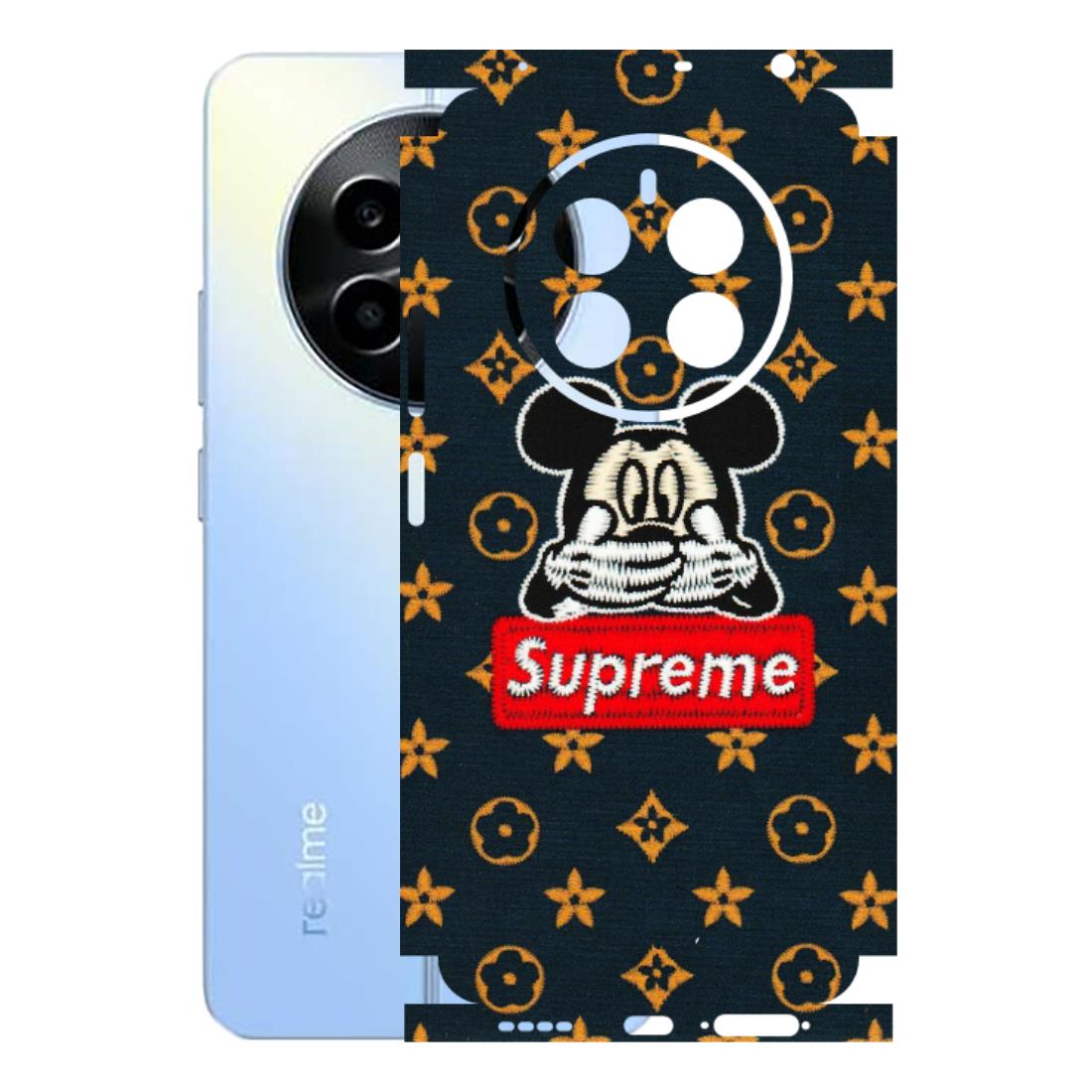Realme Phone Skins (All Models) - Mickey Supreme - Matte Finish (M-83) Realme 13