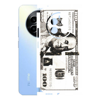 Realme Phone Skins (All Models) - 100 Dollar Currency - Transparent Finish (T-01) Realme 13