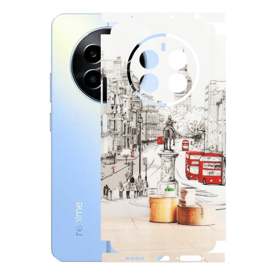 Realme Phone Skins (All Models) - London Street - Transparent Finish (T-02) Realme 13
