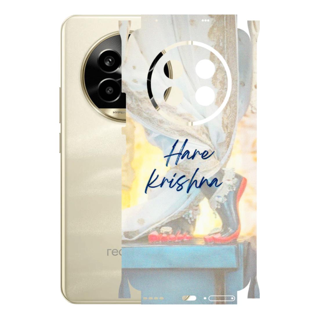 Realme Phone Skins (All Models) - Hare Krishna - 3D Embossed Finish (L-03) Realme 14 Pro Lite