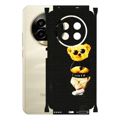 Realme Phone Skins (All Models) - Classy Teddy Bear - 3D Embossed Finish (L-116) Realme 14 Pro Lite
