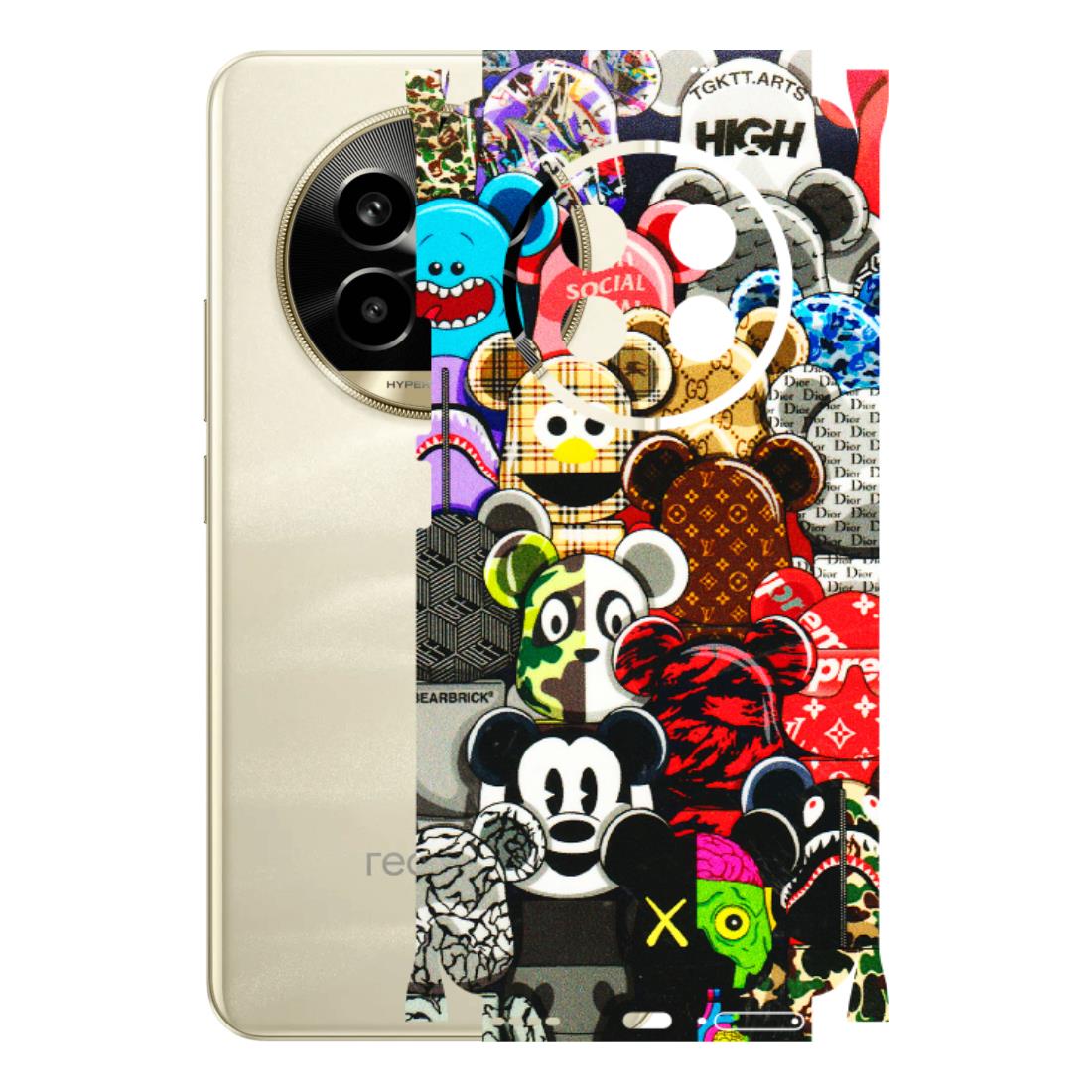 Realme Phone Skins (All Models) - More Mickey Mouses - 3D Embossed Finish (L-118) Realme 14 Pro Lite