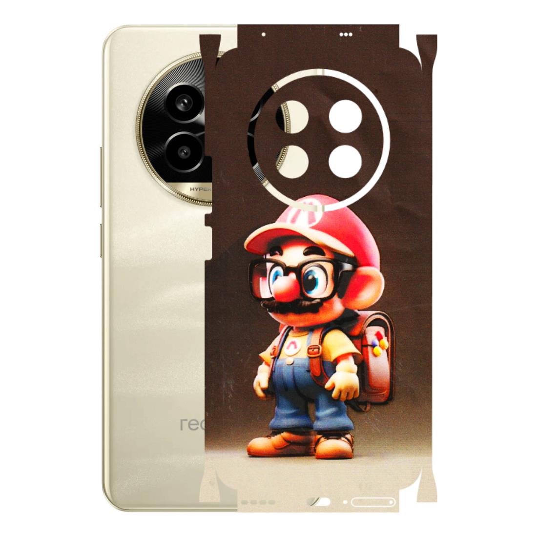 Realme Phone Skins (All Models) - Little Mario - 3D Embossed Finish (L-119) Realme 14 Pro Lite