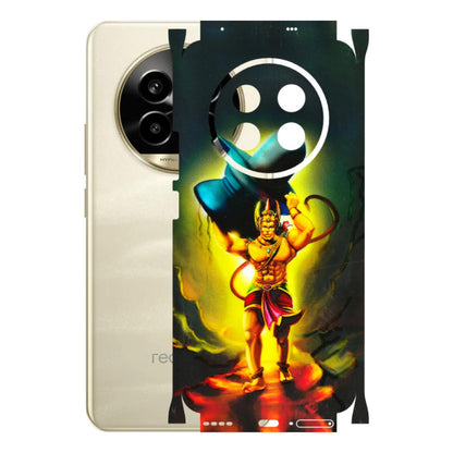 Realme Phone Skins (All Models) - Hanuman Ji - 3D Embossed Finish (L-128) Realme 14 Pro Lite