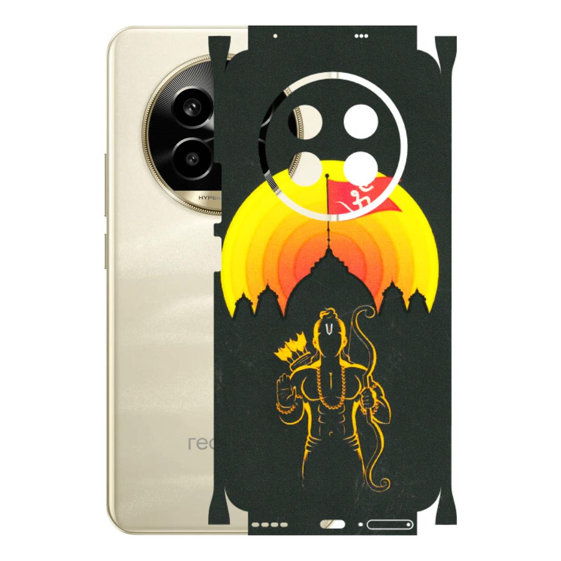 Realme Phone Skins (All Models) - Lord Ram - 3D Embossed Finish (L-132) Realme 14 Pro Lite