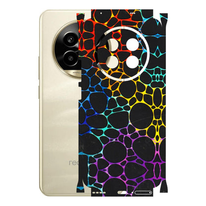 Realme Phone Skins (All Models) - Abstract Art MultiColour - 3D Embossed Finish (L-133) Realme 14 Pro Lite