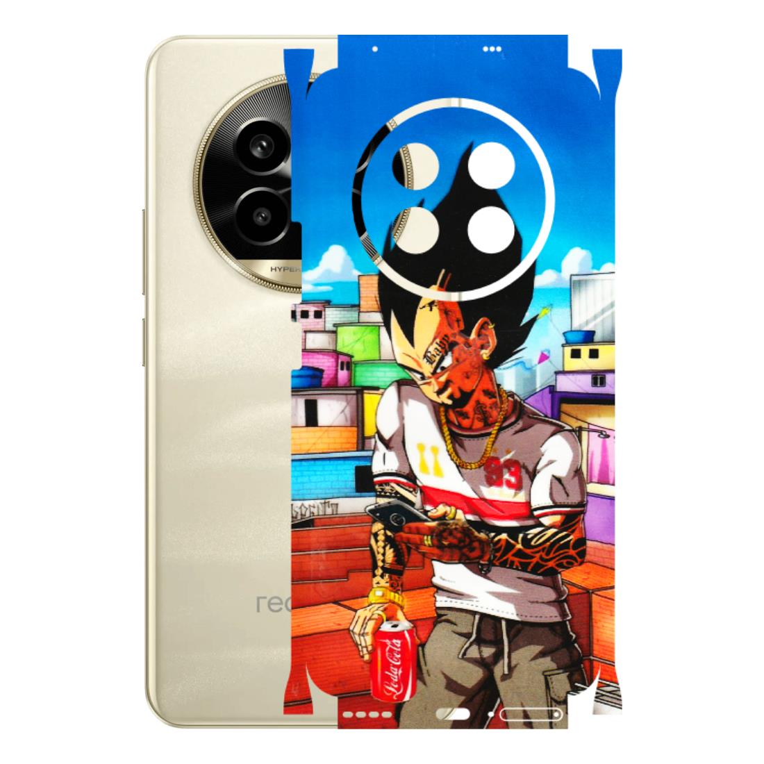 Realme Phone Skins (All Models) - Vegeta - 3D Embossed Finish (L-136) Realme 14 Pro Lite