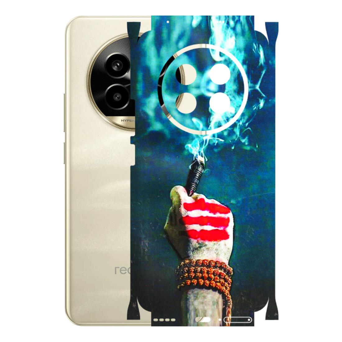 Realme Phone Skins (All Models) - Mahadev Bhakt - 3D Embossed Finish (L-146) Realme 14 Pro Lite