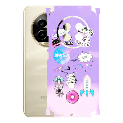 Realme Phone Skins (All Models) - I Need My Nasa   Skin - 3D Embossed Finish (L-149) Realme 14 Pro Lite