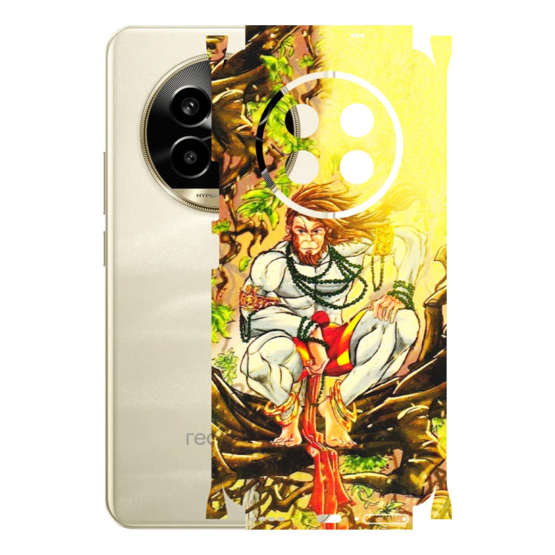 Realme Phone Skins (All Models) - Lord Hanuman - 3D Embossed Finish (L-152) Realme 14 Pro Lite