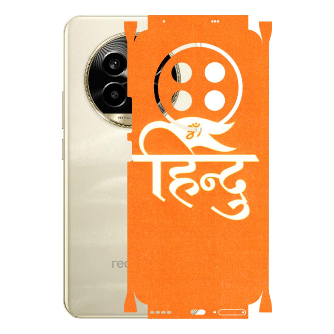 Realme Phone Skins (All Models) - Hindu Kesari - 3D Embossed Finish (L-154) Realme 14 Pro Lite