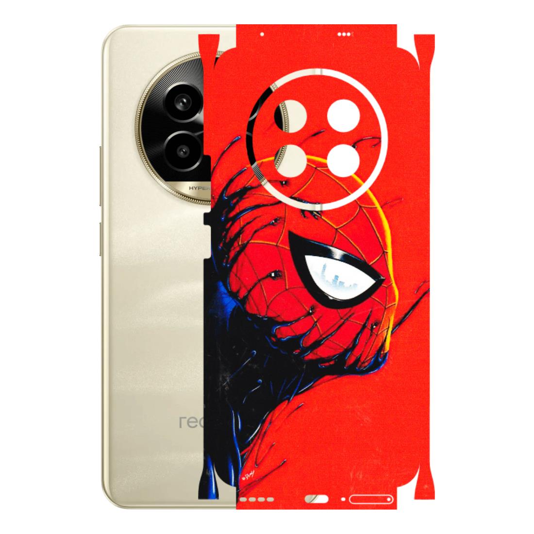 Realme Phone Skins (All Models) - Spiderman Face Venom - 3D Embossed Finish (L-165) Realme 14 Pro Lite