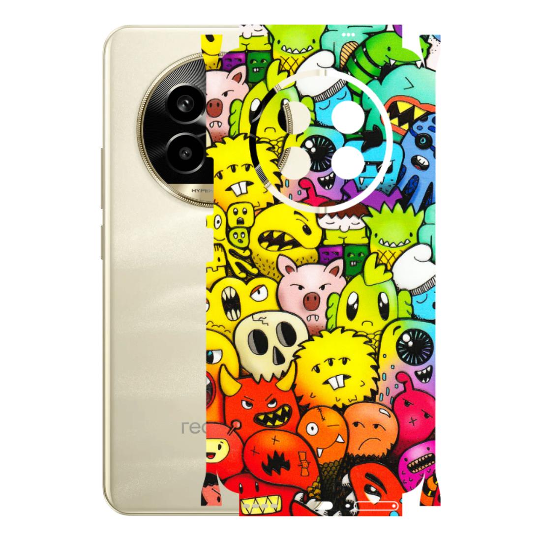 Realme Phone Skins (All Models) - Angry Funkies - 3D Embossed Finish (L-169) Realme 14 Pro Lite