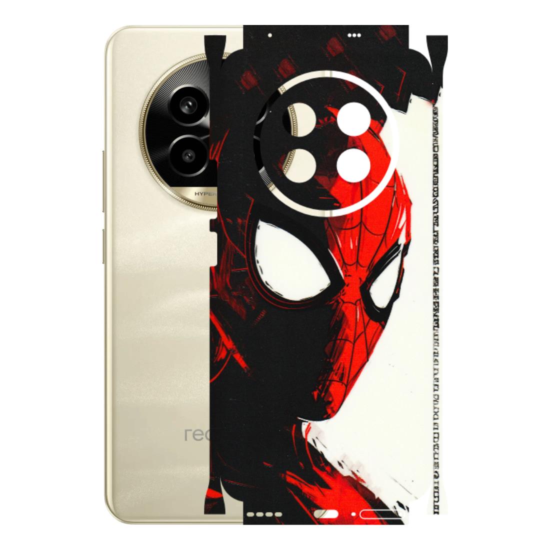 Realme Phone Skins (All Models) - Spiderman Killer Face - 3D Embossed Finish (L-17) Realme 14 Pro Lite