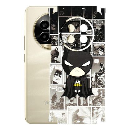 Realme Phone Skins (All Models) - Toon Batman - 3D Embossed Finish (L-182) Realme 14 Pro Lite