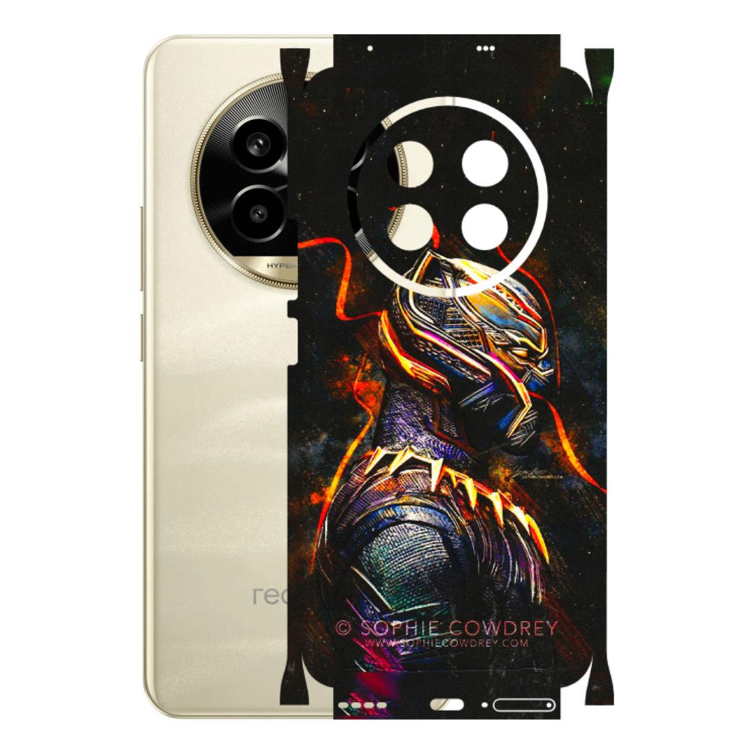 Realme Phone Skins (All Models) - Black Panther - 3D Embossed Finish (L-190) Realme 14 Pro Lite