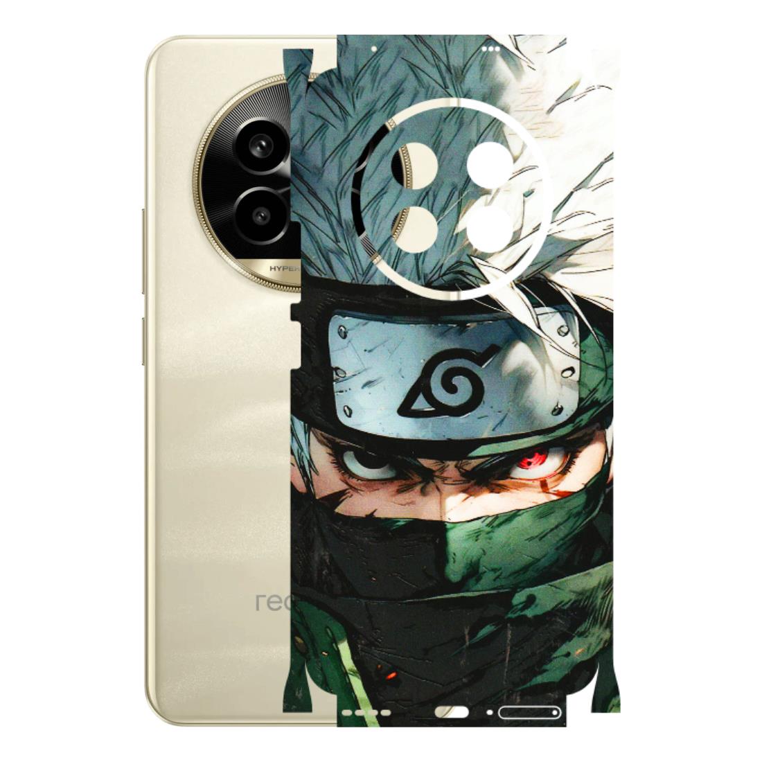 Realme Phone Skins (All Models) - Kakashi Red Eye Focus - 3D Embossed Finish (L-227) Realme 14 Pro Lite
